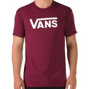 Van's Boys Classic Burgundy T-Shirt